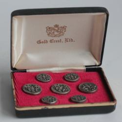 Boutons Armoiries Lions