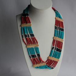 Collier ethnique os Naga Inde