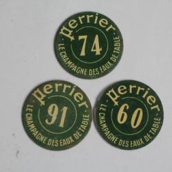 Jetons publicitaires Perrier