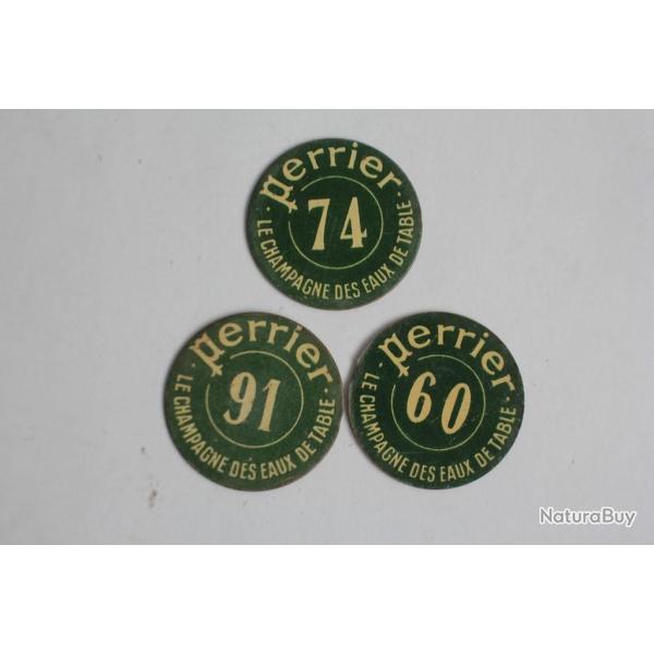 Jetons publicitaires Perrier