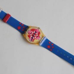 SWATCH Bracelet Montre Wild Laugh de Yue Min Jun GJ117 1996