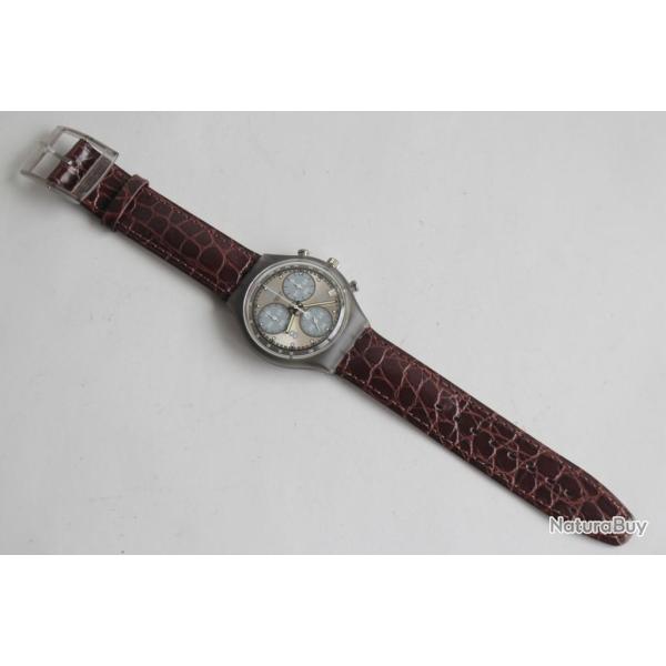 SWATCH Bracelet Montre Bois sauvage SCM405 1997