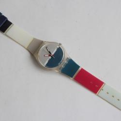 SWATCH Bracelet Montre Ringelsocke GK727 1997