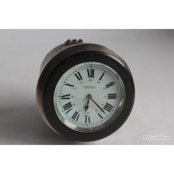 Montre de bord E. Bonnet Ing. Neuch�tel Suisse