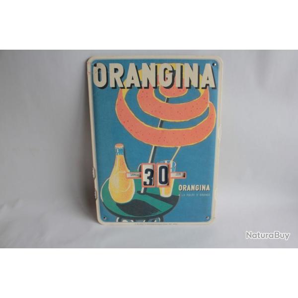 Calendrier Publicitaire Orangina 37 x 27 cm