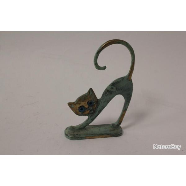 Porte bague Chat bronze