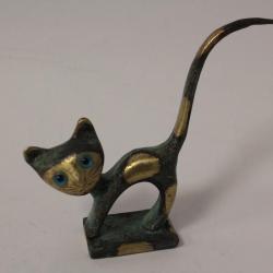 Porte bague Chat bronze