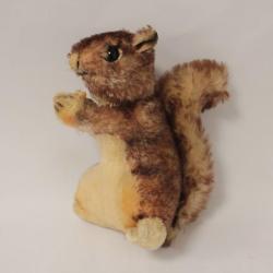 STEIFF Écureuil Peluche mohair
