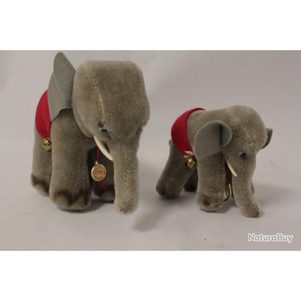 Peluches �l�phants Teddy Hermann Cirque