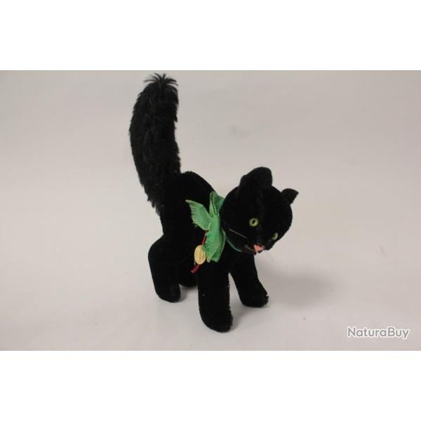 Peluche Chat Noir Teddy Hermann
