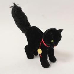 Peluche Chat Noir Teddy Hermann
