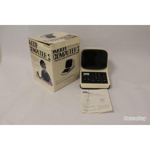 Calculatrice vintage enfant Kiddy Computer 2 fonctionne
