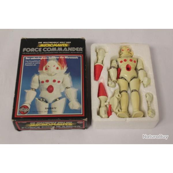 Ancien robot Micronauts Force Commander Bausatz 1976 Airfix 71035