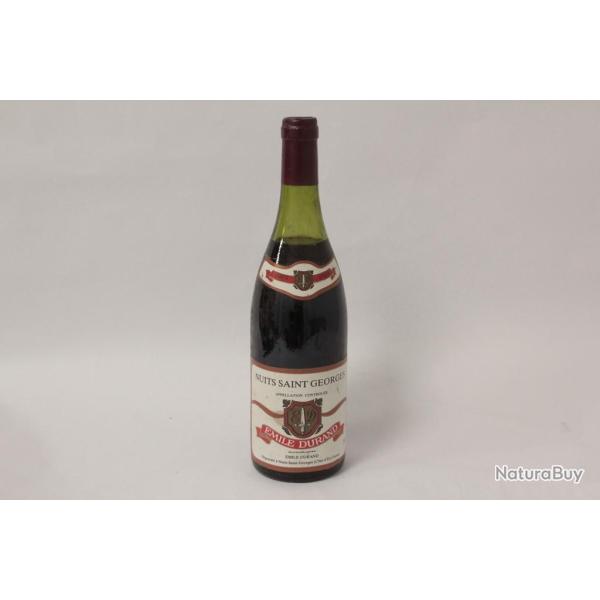 Vin Nuits Saint Georges Emile Durand 1989
