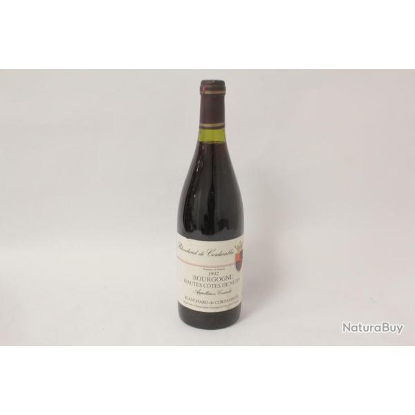 Vin Bourgogne Hautes C�tes de Nuits 1992 Blanchard de Cordambles