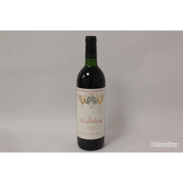 Vin Baron Philippe de Rothschild La B�li�re 1993