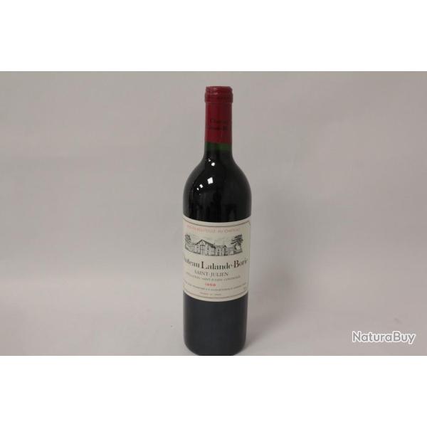 Vin Ch�teau Lalande-Borie Saint-Julien 1988