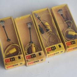 Brawa 4 accessoires ferroviaire lampadaire n°1535 Jouets