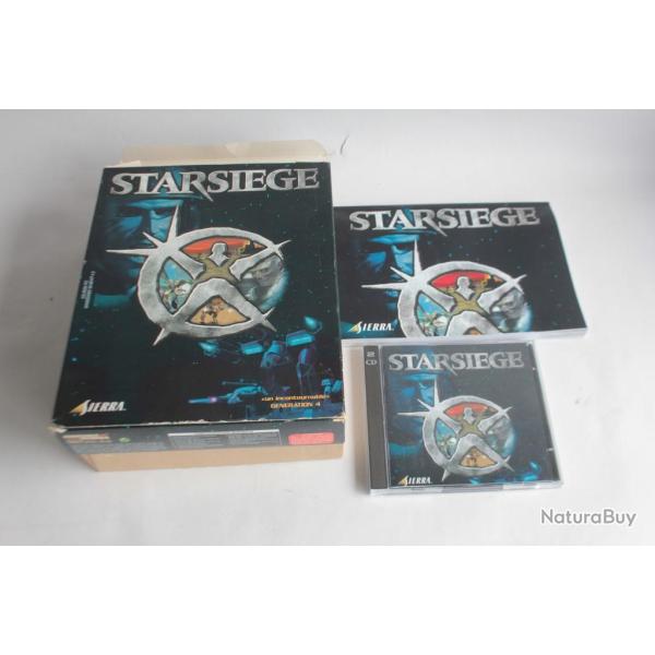 Jeu vido PC Starsiege Big box PAL