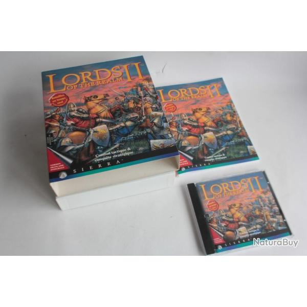 Jeu vido PC Lords of the realm II Big box PAL