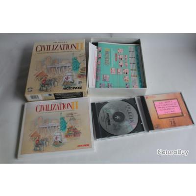 Jeu vidéo PC Civilization II Big box PAL - Livres anciens (13315704