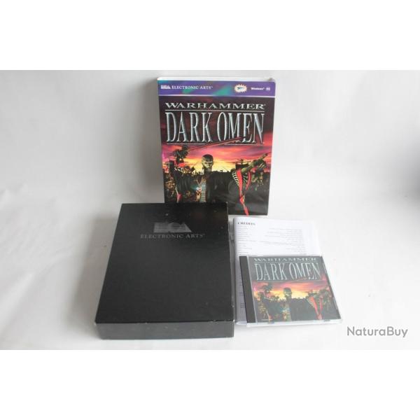 Jeu vido PC Warhammer Dark Omen Big box PAL