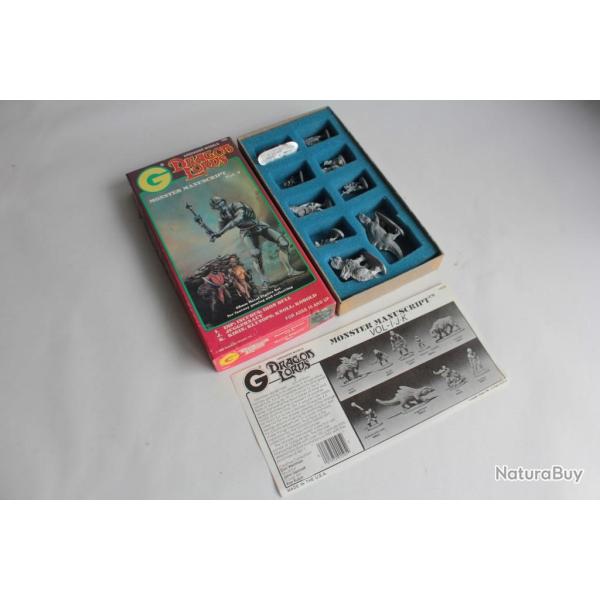 Figurines Grenadier Dragon Lords 1505 Monster Manuscript vol V 1986
