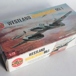 Maquette Avion kit Airfix n°02064 Westland Whirlwind MK I