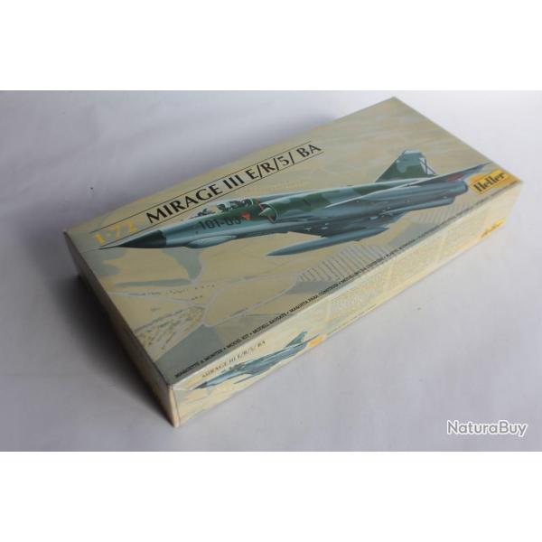 Maquette Avion kit Heller n�80323 Mirage III E/R/5/ BA