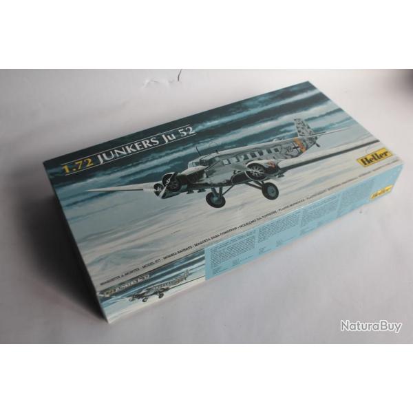 Maquette Avion kit Heller n�80380 Junkers Ju 52