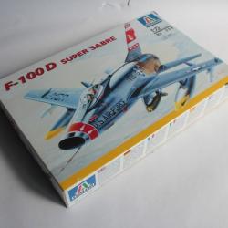 Maquette Avion kit Italeri n°098 F-100D Super Sabre
