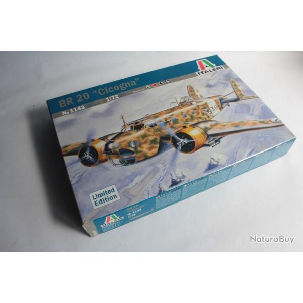 Maquette Avion kit Italeri n�1143 BR20 Cicogna