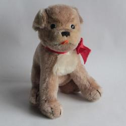 STEIFF Chien peluche mohair Mopsy