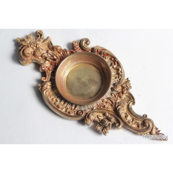 Porte montre � gousset mural bronze XIXe si�cle