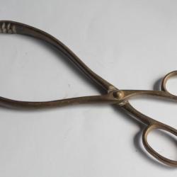 Ancienne Pince à braise laiton