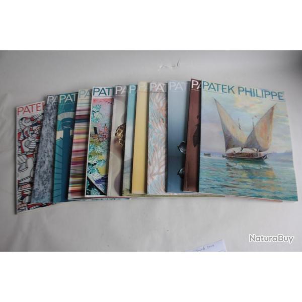 PATEK PHILIPPE 12 magazines 2015/2020