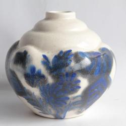 Vase céramique Tunnel Berlot Mussier Art déco