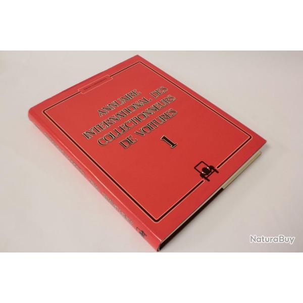 Annuaire international des Collectionneurs de voitures 1 1985-86