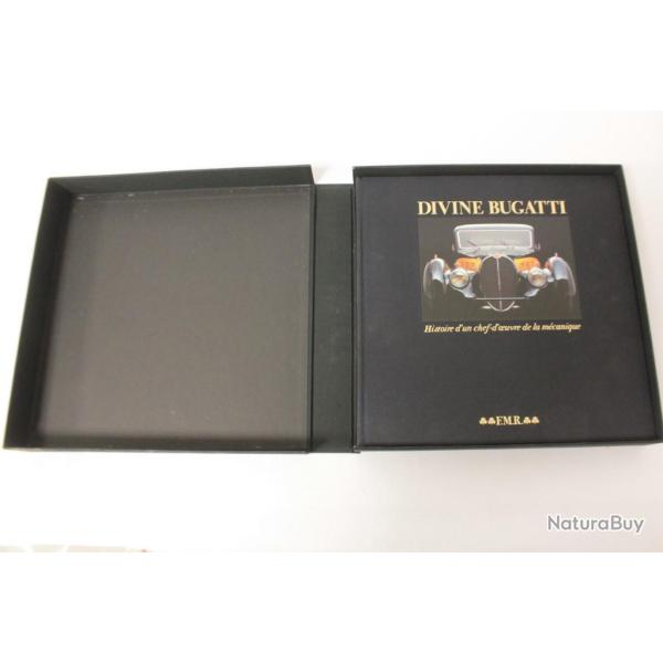 Livre Divine Bugatti histoire chef d'oeuvre m�canique 1991
