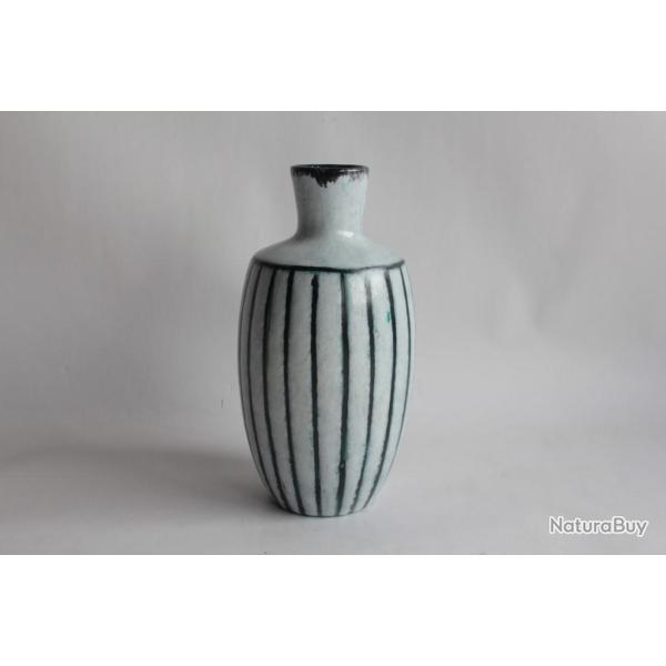 Vase c�ramique �maill�e Rosa Badertscher NOVERRAZ Carouge Suisse