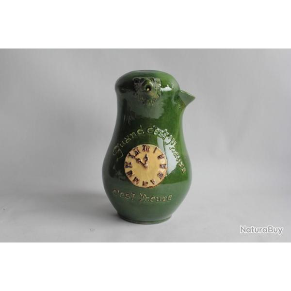 Ancien Pichet absinthe Quand c'est l'heure c'est l'heure