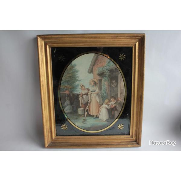 Gravure The morning William Hamilton RA XVIIIe sicle