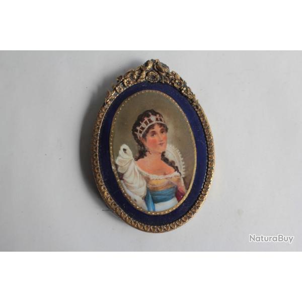 Peinture miniature sur porcelaine imp�ratrice Jos�phine