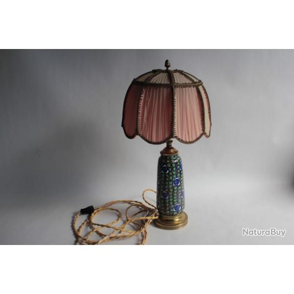 Lampe porcelaine hiboux William Whiteley