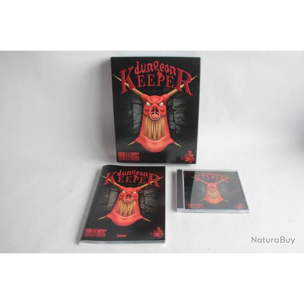 Jeu vido PC Dungeon Keeper Big box Bullfrog PAL