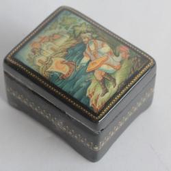 Boîte laquée Russe Papilova Olga Kholui