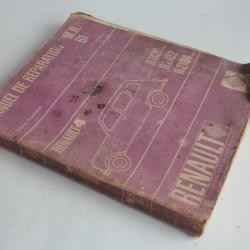 Manuel Technique automobile Renault 4  M.R. 61 1968 3e édition