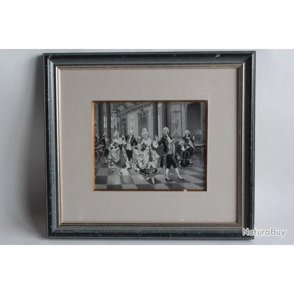 Soie tiss�e Sc�ne de bal A. Perez