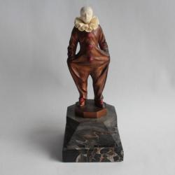 Bronze PierroT Clown G. Danzmann