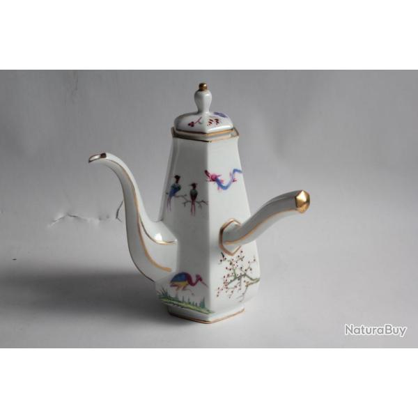 Mini Cafeti�re porcelaine Limoges
